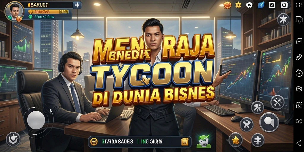 Screenshot yang menampilkan gameplay Tycoon yang mendebarkan dan strategis.