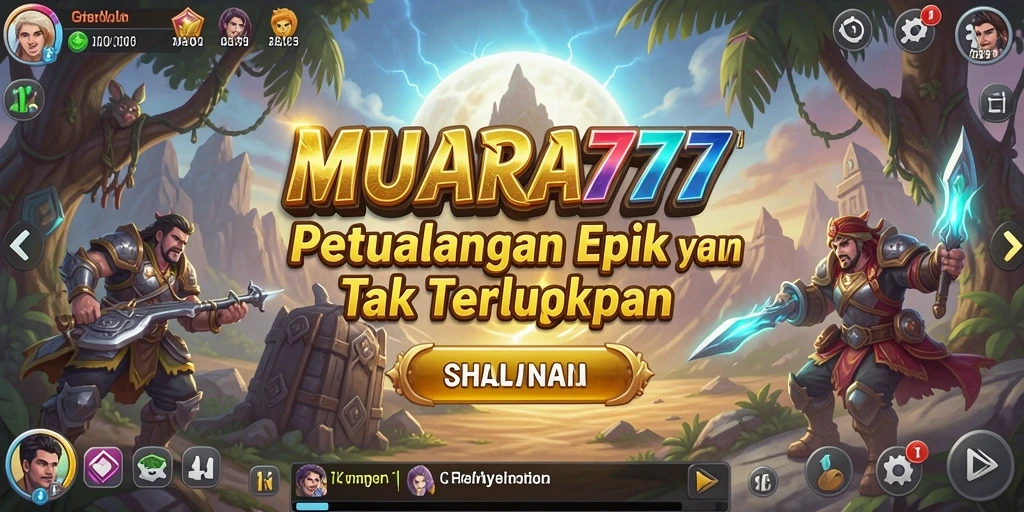 Screenshot gameplay MUARA777 yang menunjukkan keindahan petualangan.