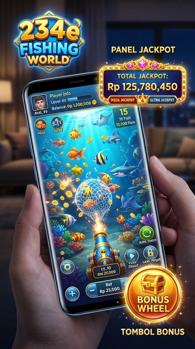 Tampilan halaman unduh aplikasi di 234e dengan rating pengguna.
